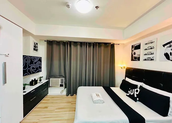 아파트 Relaxing Azure Near Sm Bicutan 마닐라